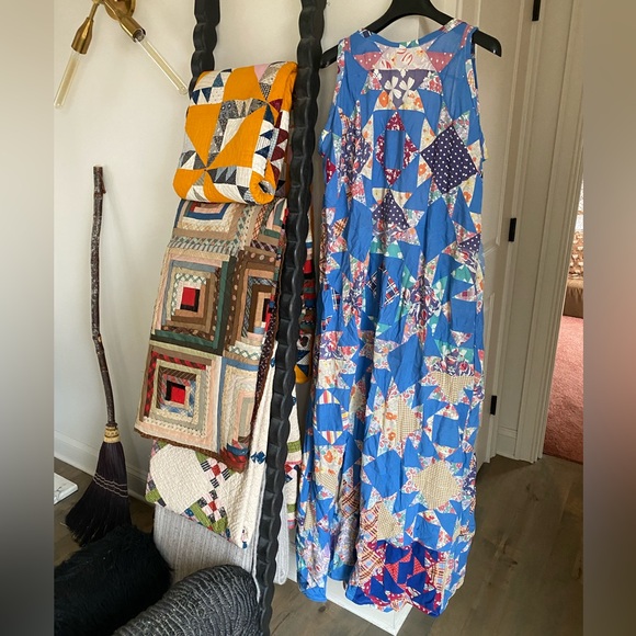 Handmade Dress from Vintage Quilt Top